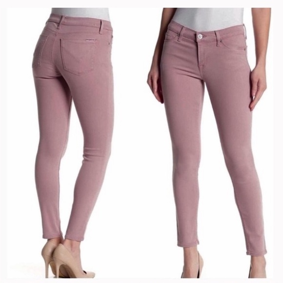 HUDSON Krista Super Skinny Ankle Rose Pink Jeans Size 31 - Picture 8 of 8